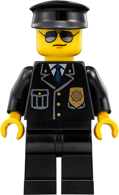 LEGO Minifigure-Prison Guard (70591)-Ninjago-NJO234-Creative Brick Builders